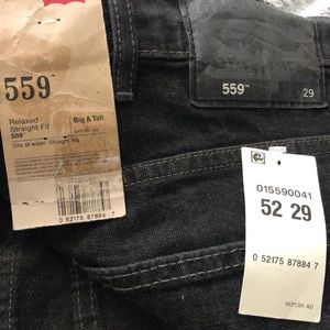 NWT Levi Strauss 559 Men’s Jeans